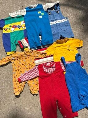 Vintage 8 piece baby boy bundle